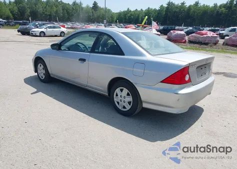 2005 Honda Civic Vp from USA, damaged, VIN 1HGEM22155L069804